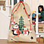 Giant Penguins Children's Christmas Gift Sack 90cm x 62cm