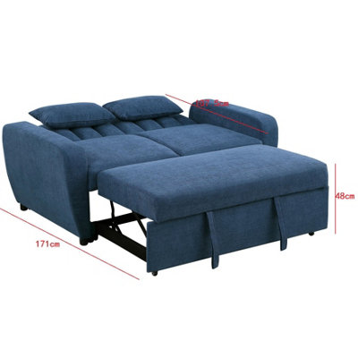 Modern double store sofa bed