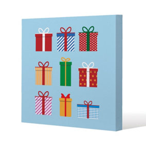 Gift boxes (canvas) / 101 x 101 x 4cm