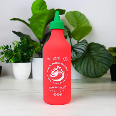 Gift Republic Chilli Sauce Bottle Squeezy Lamp