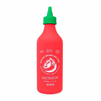 Gift Republic Chilli Sauce Bottle Squeezy Lamp