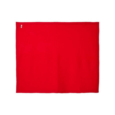 Gildan Heavy Blend Fleece Stadium Blanket Red (One Size)
