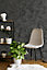 Gimcyn Chroma - Textured, Intense Metallic Wall Paint Bundle. Includes Paint and Primer - Covers 5SQM - In Colour BLACK ONYX