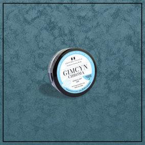 Gimcyn Chroma - Textured, Intense Metallic Wall Paint Sample Pot. Includes 50g of Paint - Covers 0.25SQM - In Colour APATITE