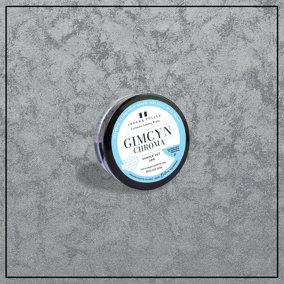 Gimcyn Chroma- Textured, Intense Metallic Wall Paint Sample Pot. Includes 50g of Paint Covers 0.25SQM- In Colour FRESHWATER PEARL