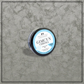Gimcyn Chroma - Textured, Intense Metallic Wall Paint Sample Pot. Includes 50g of Paint - Covers 0.25SQM - In Colour HAWKS EYE