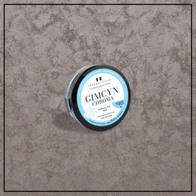Gimcyn Chroma - Textured, Intense Metallic Wall Paint Sample Pot. Includes 50g of Paint - Covers 0.25SQM - In Colour RUBY