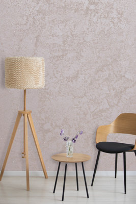 Gimcyn Luxury- Textured, Metallic, Iridescent Wall Paint Bundle. Includes Paint and Primer - Covers 5SQM - In Colour PETALITE