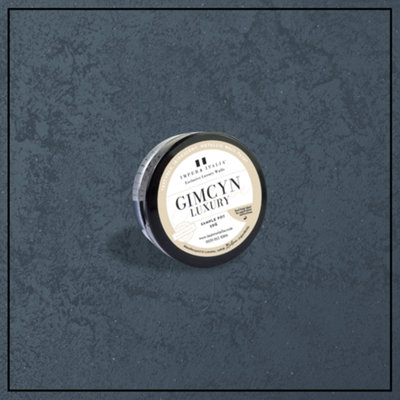 Gimcyn Luxury- Textured, Metallic, Iridescent Wall Paint Sample POT. Includes 50g of Paint- Covers 0.25SQM-In Colour LAPIS LAZULI