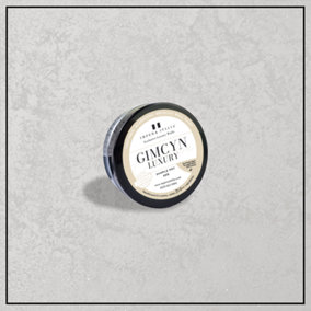 Gimcyn Luxury- Textured, Metallic, Iridescent Wall Paint Sample pot. Includes 50g of Paint- Covers 0.25SQM -In Colour PEARL WHITE