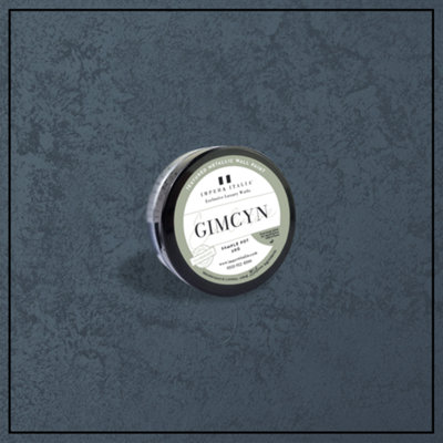 Gimcyn Textured, Metallic Wall Paint sample pot. Includes 50g of