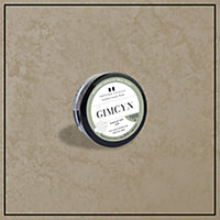 Gimcyn - Textured, Metallic Wall Paint sample pot. Includes 50g of Paint- Covers 0.25SQM - In Colour GREY RUTILE