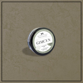 Gimcyn - Textured, Metallic Wall Paint sample pot. Includes 50g of Paint- Covers 0.25SQM - In Colour JADE