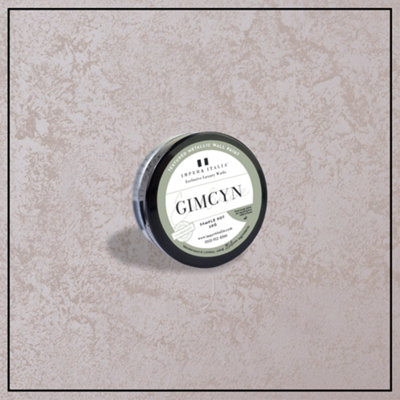 Gimcyn Textured, Metallic Wall Paint sample pot. Includes 50g of