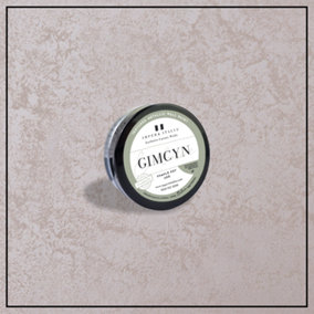 Gimcyn - Textured, Metallic Wall Paint sample pot. Includes 50g of Paint- Covers 0.25SQM - In Colour PINK OPAL