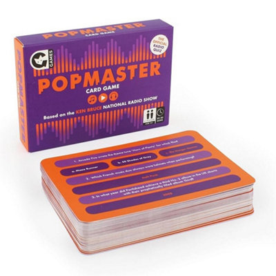 Ginger Fox PopMaster Card Game
