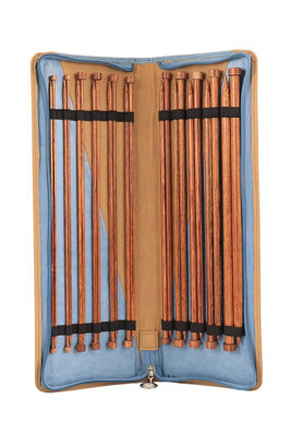 GINGER SP SET 35CM - Ginger: Knitting Pins: Single-Ended: Set of 11 Pairs: 35cm - KnitPro