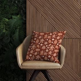 Gingerbread Cookies Outdoor Cushion 60cm x 60cm