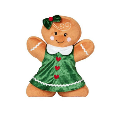 Gingerbread Girl Christmas Soft Plus Decoration