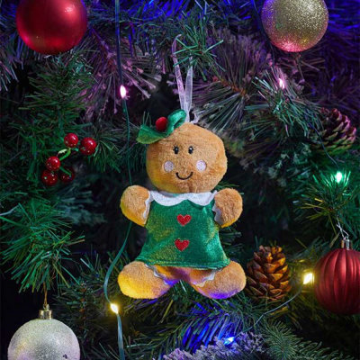 Gingerbread Girl Christmas Tree Decoration