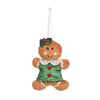 Gingerbread Girl Christmas Tree Decoration