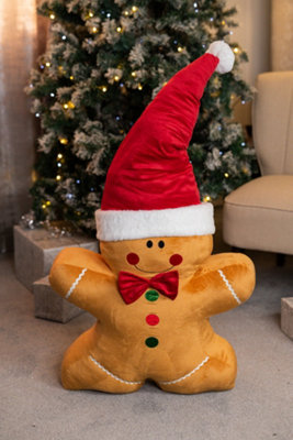 Gingerbread Man Christmas Decoration - Jumbo