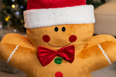 Gingerbread Man Christmas Decoration - Jumbo - 3