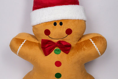 Gingerbread Man Christmas Decoration - Jumbo - 5