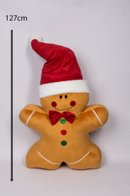 Gingerbread Man Christmas Decoration - Jumbo - 8