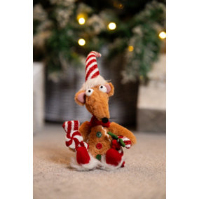 Gingerbread Rat Christmas Decoration - Rat A Louis