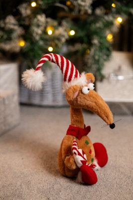 Gingerbread Rat Christmas Decoration - Renton Rat - 5