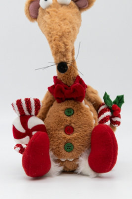 Gingerbread Rat Christmas Decoration - Renton Rat - 8