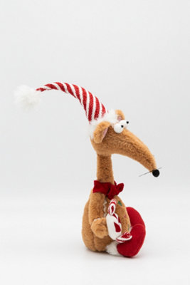 Gingerbread Rat Christmas Decoration - Renton Rat - 9