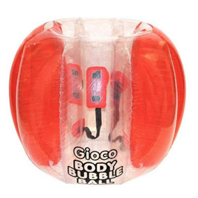 Gioco Body Bubble Inflatable Ball Red (One Size)