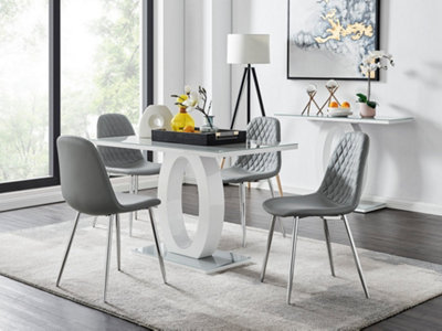 Giovani dining table on sale and chairs