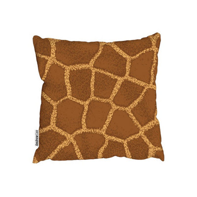Giraffe animal print (Outdoor Cushion) / 45cm x 45cm DIY at B&Q