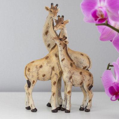 Giraffe Family Ornament With Sentiment on Packaging