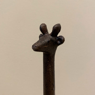Giraffe Loo Roll Holder in Cast Iron (Set of 2) - 3