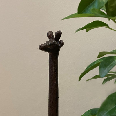 Giraffe Loo Roll Holder in Cast Iron (Set of 2) - 6