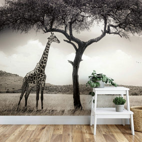 Giraffe Safari Mural - 384x260cm - 5084-8