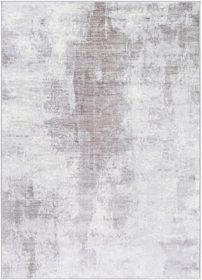 GIULIA Abstract Modern Marble Cream Area Rug 140 x 200 cm