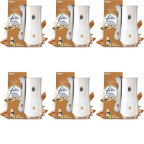 Glade Automatic Spray Starter Kit & Refill Sandalwood & Jasmine 269 ml (Pack of 6)