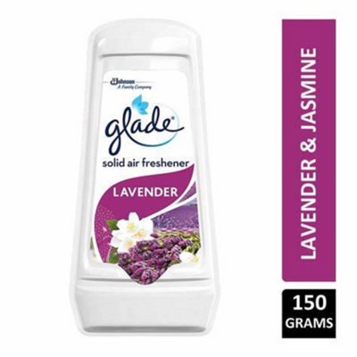 Glade Breeze Solid Gel Air Freshener Lavender/Jasmine 150 g (Pack of 12)