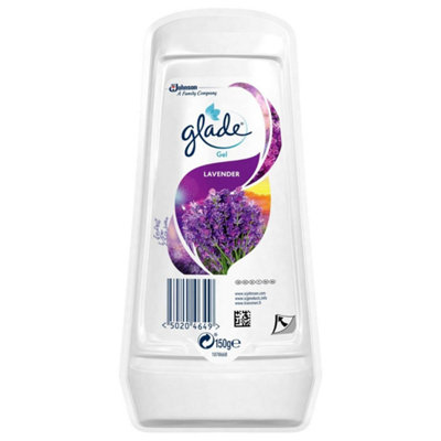Glade Breeze Solid Gel Air Freshener Lavender/Jasmine 150 g (Pack of 12)