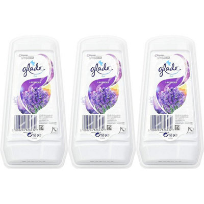 Glade Breeze Solid Gel Air Freshener Lavender/Jasmine 150 g (Pack of 3)