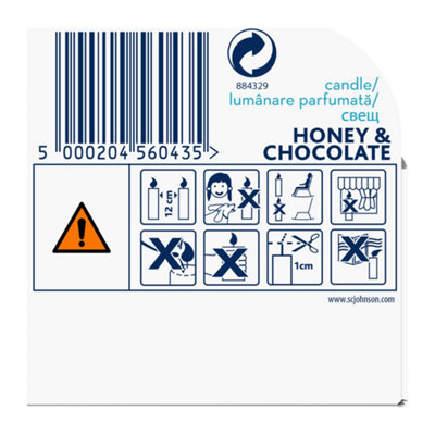 Glade Honey & Chocolate parfémovaná sví&ka 112g - Tesco Groceries