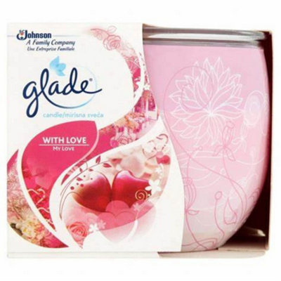 Glade Candle with Love My Love, 120g