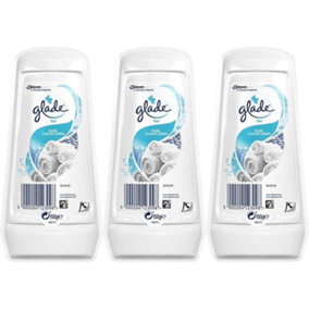 Glade Gel Air Freshener Clean Linen 150g (Pack of 3)