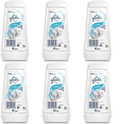 Glade Gel Air Freshener Clean Linen 150g (Pack of 6)