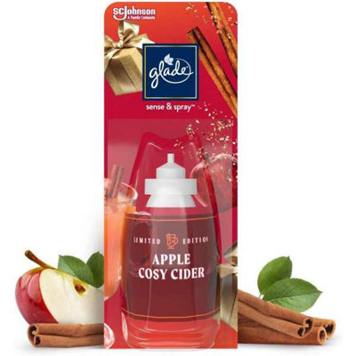 Glade Sense & Spray Air Freshener Refills Apple Cosy Cider 18ML